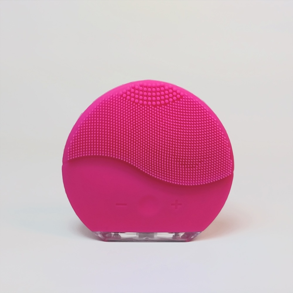 Facial silicone sonic brush